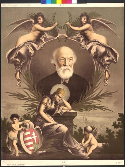 Lajos von Kossuth da Friedrich Kaiser