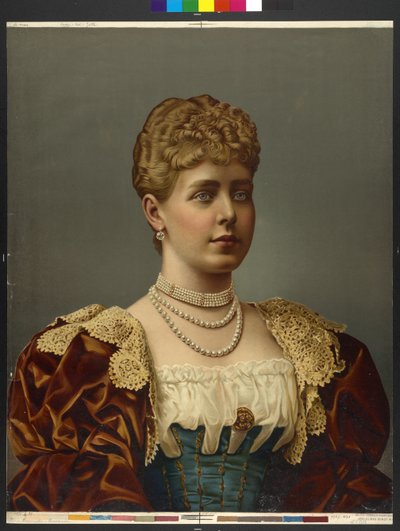Principessa di Sassonia-Coburgo-Gotha Mary da Friedrich Kaiser