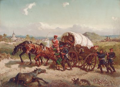 Ritorno dalla battaglia da Friedrich Kaiser
