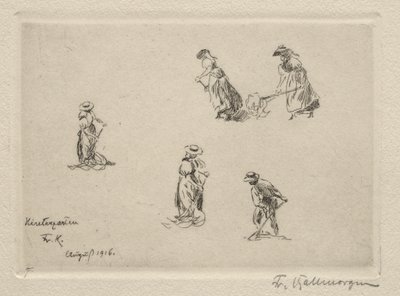 Fienaioli, 1916 da Friedrich Kallmorgan