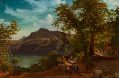 Monte Cavo presso Albano da Friedrich Loos