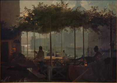 Notte di luna a Venezia da Friedrich Nerly