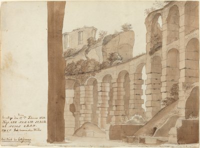 Un angolo del Colosseo da Friedrich Olivier
