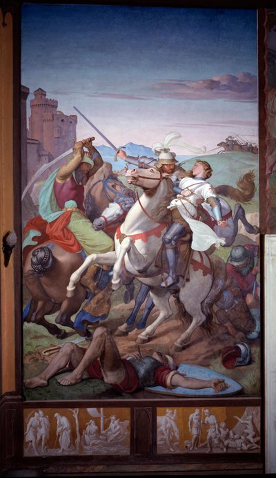 La coppia Odorado e Gildippe da Friedrich Overbeck