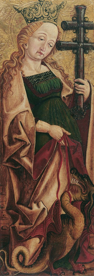 Santa Margherita (interno) e San Pantaleone (esterno) da Friedrich Pacher (Umkreis)