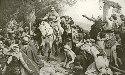 Il trionfo di Arminio sui Romani da Friedrich Paul Thumann