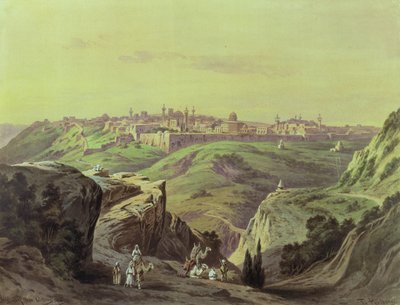Vista di Gerusalemme da Friedrich Perlberg
