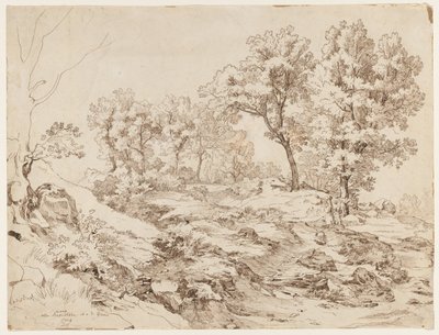 La Serpentara vicino a Olevano da Friedrich Preller
