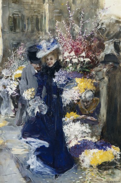 Il Venditore di Fiori da Friedrich Stahl