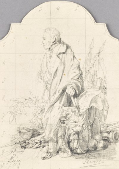 Allegoria della guerra e di Radetzky da Friedrich Sturm