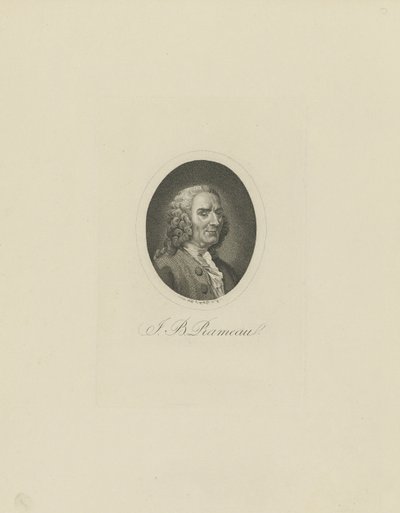 Ritratto del compositore Jean-Philippe Rameau 1683-1764, 1802 da Friedrich Wilhelm Bollinger