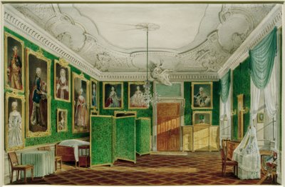 Castello di Berlino, camera da letto della principessa Marie da Friedrich Wilhelm Klose