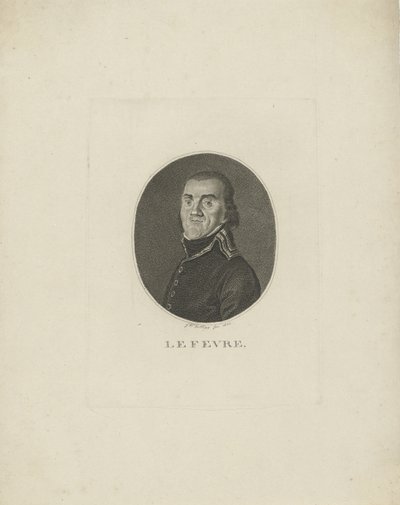 Generale François-Joseph Lefebvre da Friedrich Wilhelm Nettling