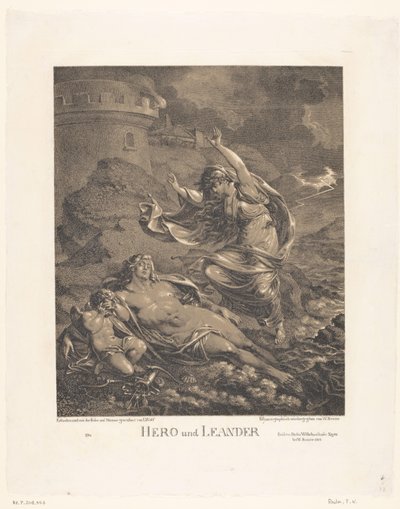 Ero e Leandro da Friedrich Wilhelm Reuter