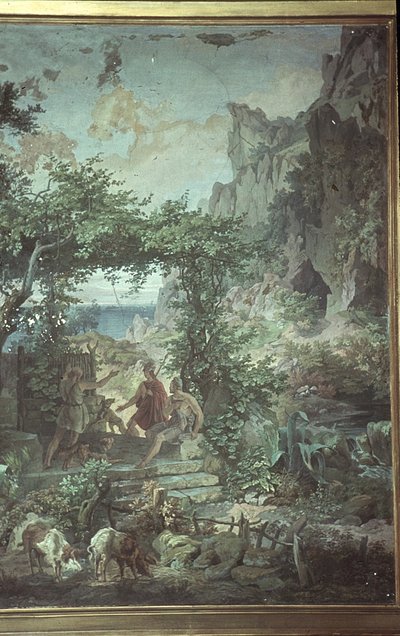 Ulisse dal porcaro Eumeo, Scene dall