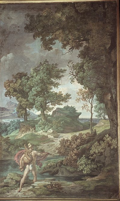Ritorno di Ulisse dalla caccia, Scene dall