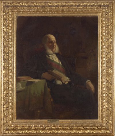 Anton Ritter von Schmerling (1805-1893), Presidente del Consiglio Imperiale Austriaco da Friedrich von Amerling
