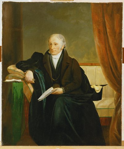 Il banchiere Barone Bernhard von Eskeles (dipinto su tela) da Friedrich von Amerling