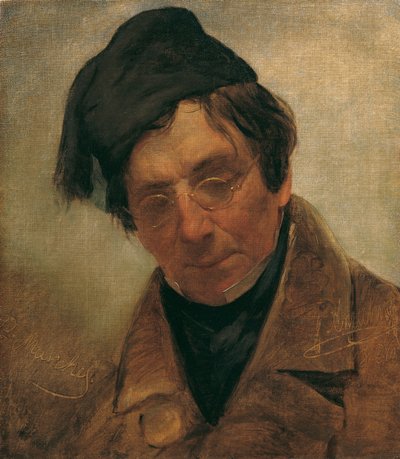 Lo scultore Pompeo Marchesi da Friedrich von Amerling