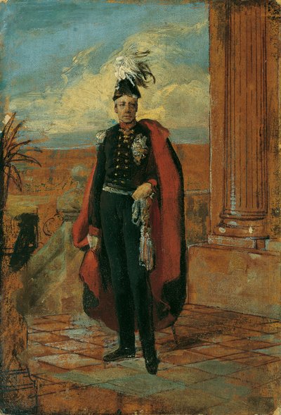 Bozzetto per il dipinto "Imperatore Francesco I d