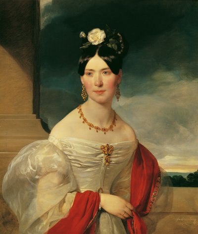 Marie Freiin Vesque von Püttlingen da Friedrich von Amerling