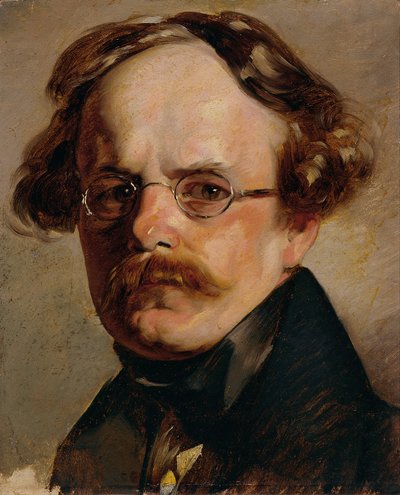 Uomo sconosciuto da Friedrich von Amerling