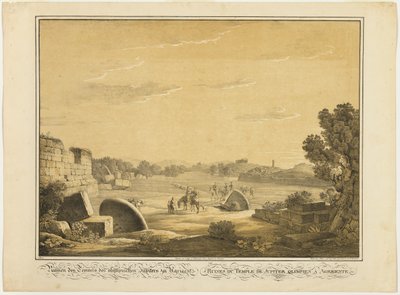 Rovine del Tempio di Giove ad Agrigente da Friedrich von Gärtner