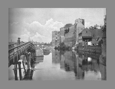 Castello e ponte di Newark, c1900 da Frith and Co