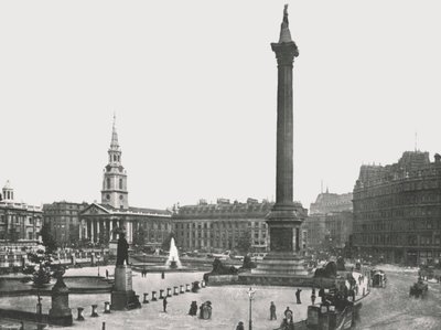 Trafalgar Square, Londra da Frith and Co