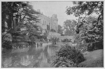Castello di Warwick, c1896 da Frith and Co