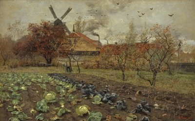 Vista di Amerikavej a Copenaghen da Frits Thaulow