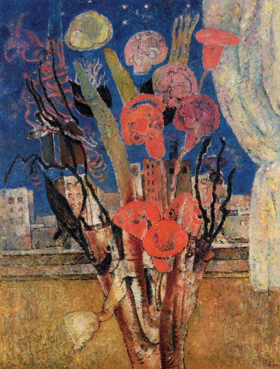 Fiori sulla città da Frits van den Berghe