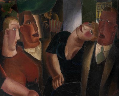 Innamorati del villaggio da Frits van den Berghe