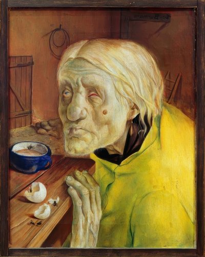 Signora Biene di Worpswede, 87 anni da Fritz Burmann