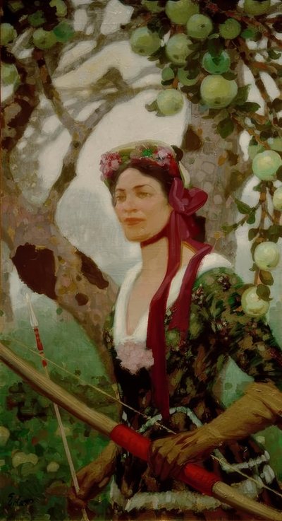 Diana moderna da Fritz Erler
