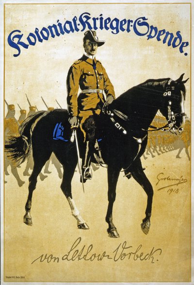 Kolonial-Krieger-Spende, pub. Berlino da Fritz Grotemeyer