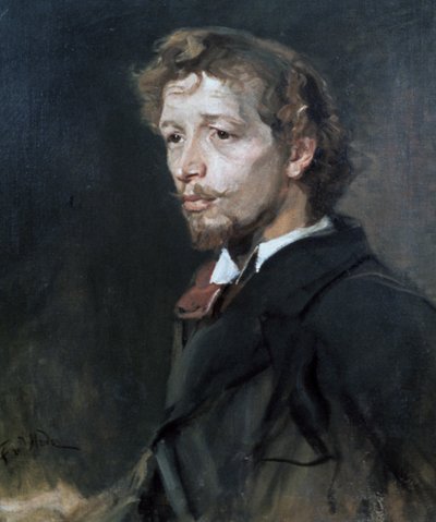 Ritratto di un giovane, c1880 da Fritz Karl Hermann von Uhde