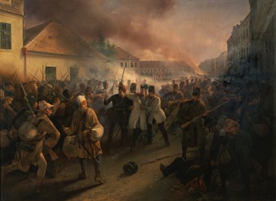 La morte eroica del generale Heinrich Hentzy di Arthurm da Fritz L