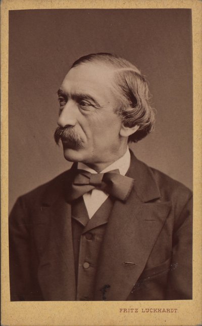 Ritratto del compositore Carl Evers da Fritz Luckhardt