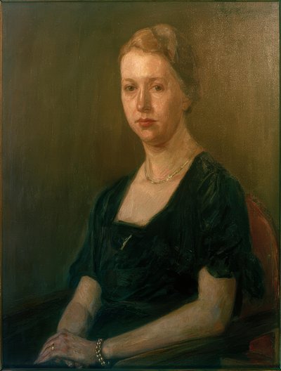 Ritratto di Hertha Römer da Fritz Mackensen