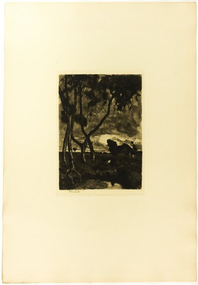 Alla brughiera da Fritz Overbeck