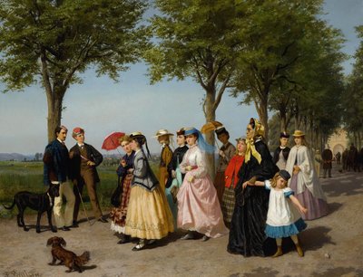 La passeggiata da Fritz Paulsen