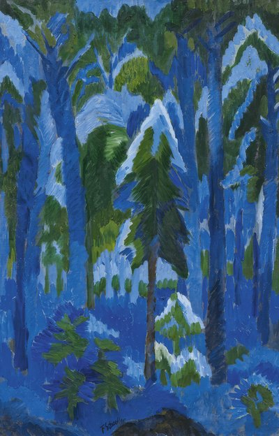 "Immagine della foresta III" da Fritz Schaefler