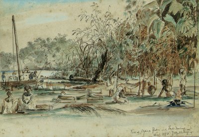 Santo Domingo, St. Thomas, 1850 da Fritz Siegfried Georg Melbye