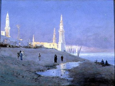 Tramonto sul Nilo da Fritz Staehr Olsen