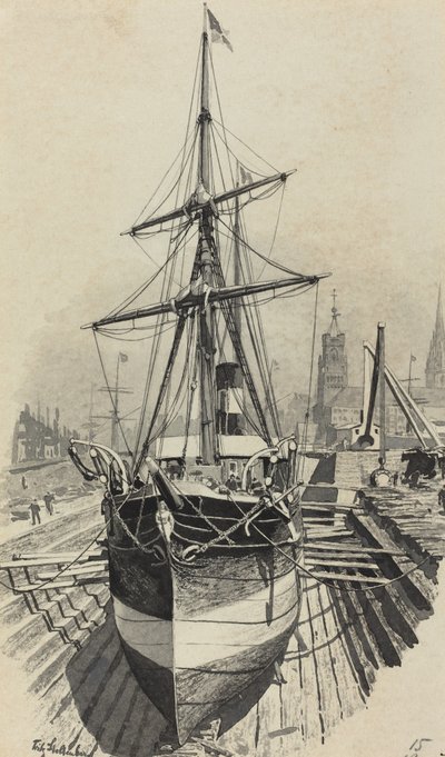 Auswanderer-Dampfer da Fritz Stoltenberg