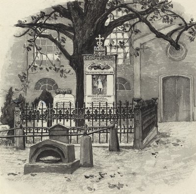 Tomba di Klopstock da Fritz Stoltenberg