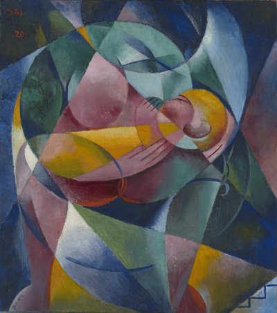 Madre e figlio, 1920 da Fritz Stuckenberg