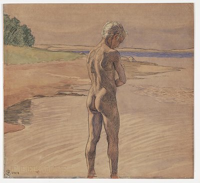 Hans in piedi nell