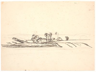 Paesaggio con una fattoria da Fritz Syberg